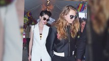 Cara Delevingne Loved Up With Girlfriend St Vincent At Stella McCartney Show