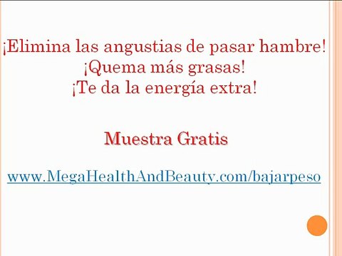 Pastillas Para Bajar de Peso. Mejores Medicamentos Naturales