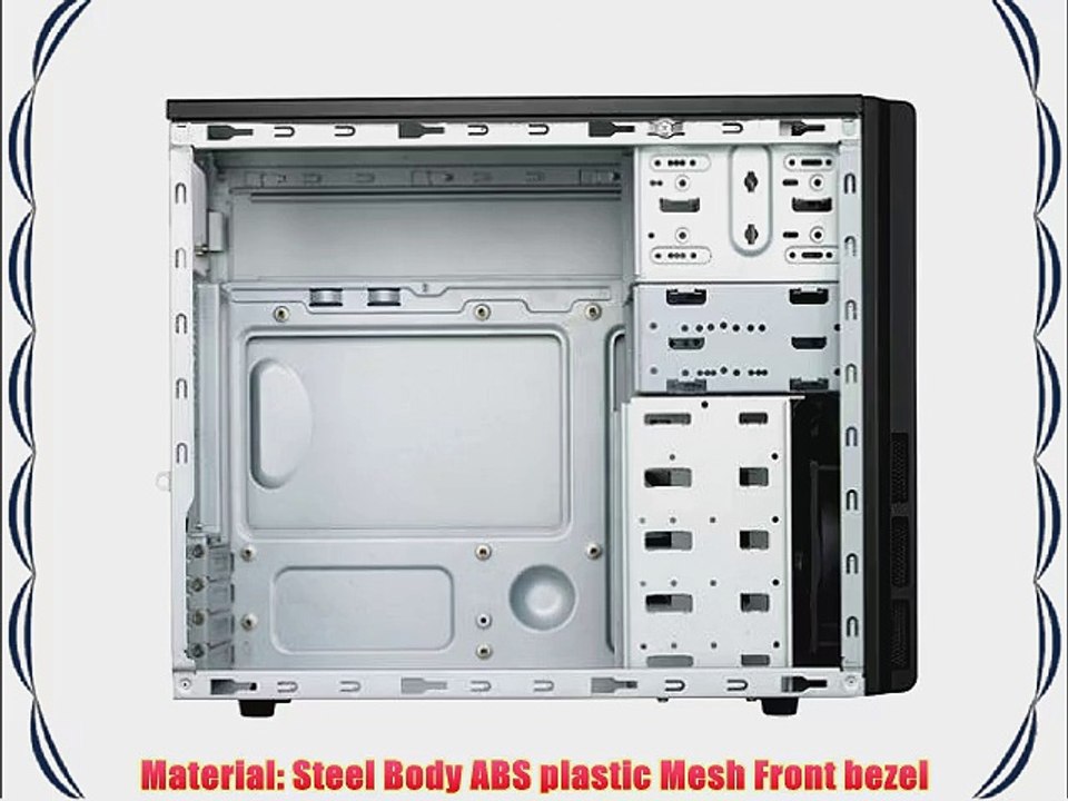 Cooler Master Elite 342 RC-342-KKRJ-GP 400W Mini Tower Case (Black)