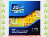 Intel Core i5-3330 Quad-Core Processor 3.0 Ghz 6 MB Cache LGA 1155 - BX80637i53330