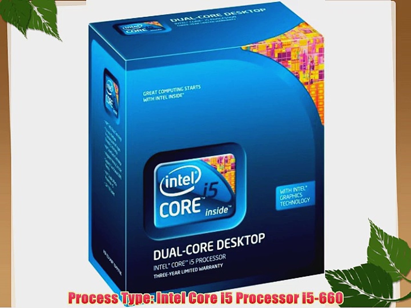 Intel Core I5 660 Processor 3 33 Ghz 4 Mb Cache Socket Lga1156 Video Dailymotion