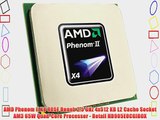 AMD Phenom II X4 905E Deneb 2.5 GHz 4x512 KB L2 Cache Socket AM3 65W Quad-Core Processor -