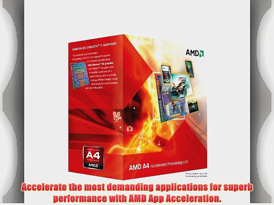 AMD A6-3650 APU with AMD Radeon 6530 HD Graphics 2.6GHz Socket FM1 100W Quad-Core Processor