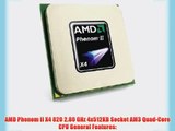 AMD Phenom II X4 820 2.8GHz 4x512KB L2/4MB L3 Socket AM3 Quad-Core CPU