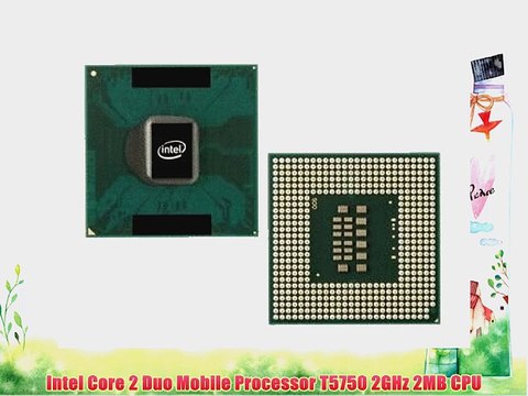 Christendom stoeprand Ingrijpen Intel Core 2 Duo Mobile Processor T5750 2GHz 2MB CPU - video Dailymotion