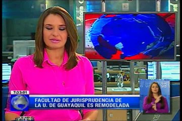 Facultad de jurisprudencia de la Universidad de Guayaquil es remodelada