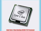 Intel Core 2 Duo Desktop E8400 775 Processor