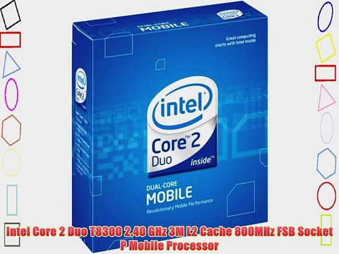 Intel Core 2 Duo T8300 2.40 GHz 3M L2 Cache 800MHz FSB Socket P Mobile Processor