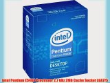 Intel Pentium E5400 Processor 2.7 GHz 2MB Cache Socket LGA775