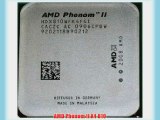 AMD Phenom II X4 810 2.6GHz Quad-Core Socket AM3 Processor CPU HDX810WFK4FGI