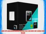 AMD CPU ADX280OCGMBOX Athlon II X2 280 AM3 2M 3.6GHz 65W Retail
