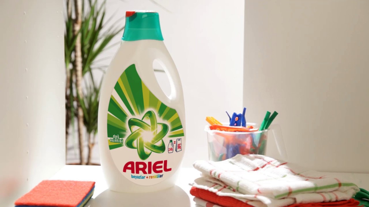Ariel’in sıvı ve toz gücü şimdi 1 arada