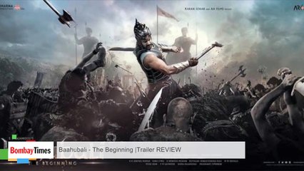 Baahubali: The Beginning Trailer Review 🎬