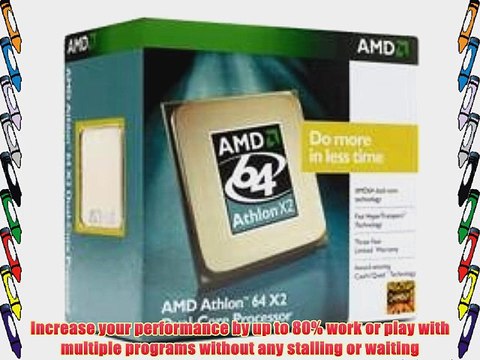 AMD Athlon 64 X2 Dual-Core 4200 2.2 GHz Processor with 65-Watt Power Socket AM2