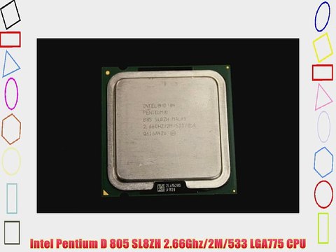Intel Pentium D 805 SL8ZH 2.66Ghz/2M/533 LGA775 CPU
