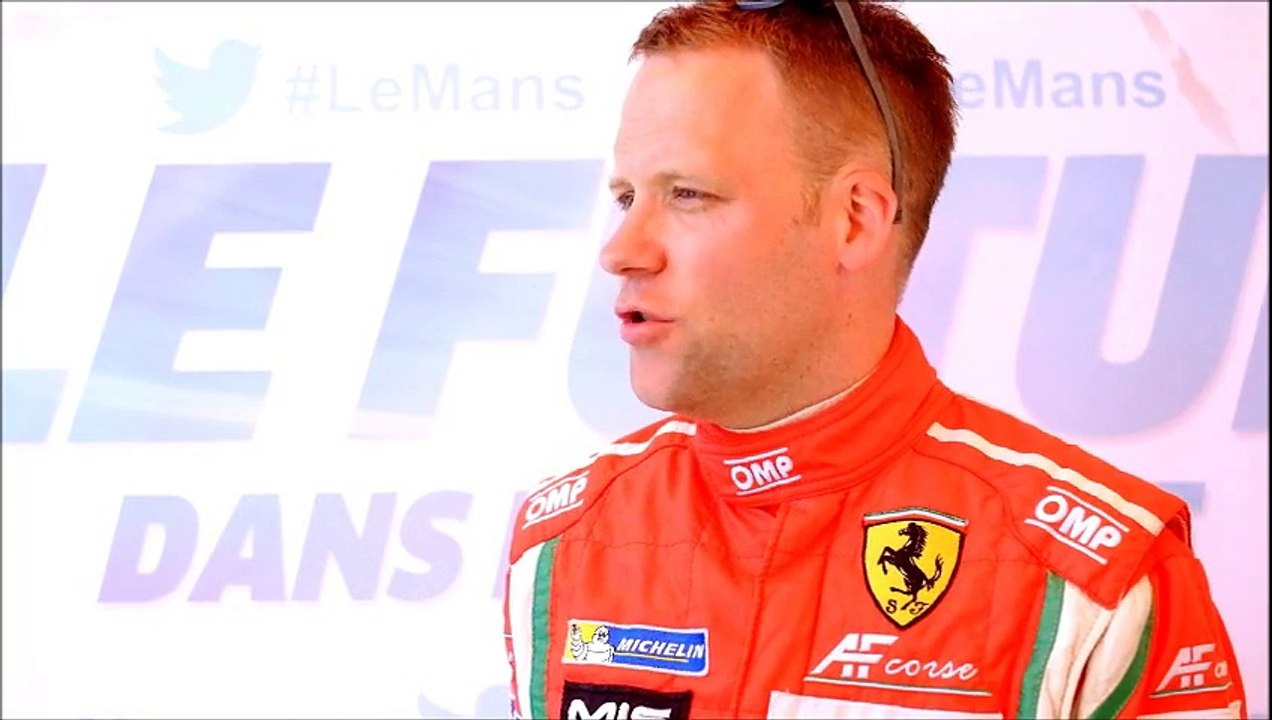 Matt Griffin Pilote AF Corse n°55 - Team ELMS inscrit aux 24 Heures du Mans 2015 dans la catégorie LMGTE Am