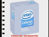 Intel Celeron 430 Processor 1.80 GHz 512 KB Cache Socket LGA775