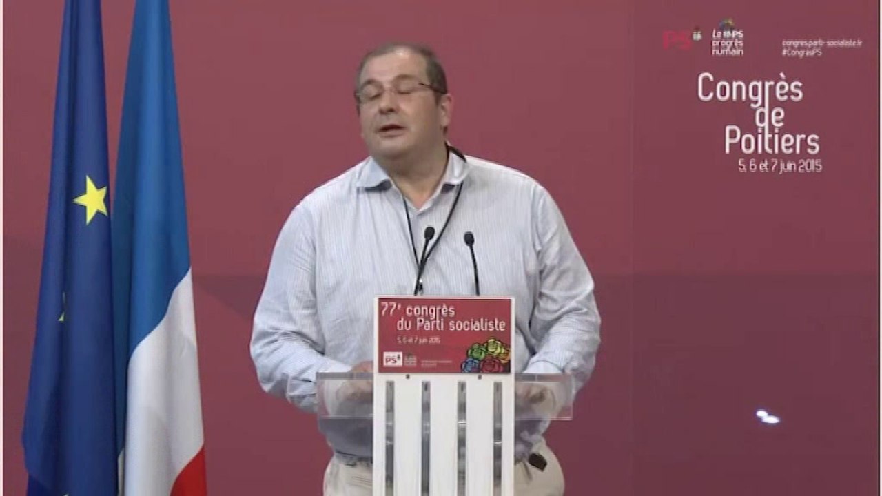 Intervention de Pascal Cherki - 5 juin 2015 - Congrès de Poitiers