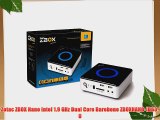 Zotac ZBOX Nano Intel 1.9 GHz Dual Core Barebone ZBOXNANO-ID63-U