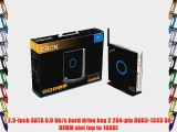 Zotac ZBOX Intel Celeron 857 1.2GHz Dual-Core Barebone no hard drive no memory no OS (ZBOX-ID81-U)