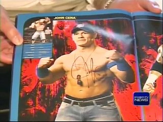 Dream Factory child Christian Mosby meets John Cena KMBC news interview with Larry Moore