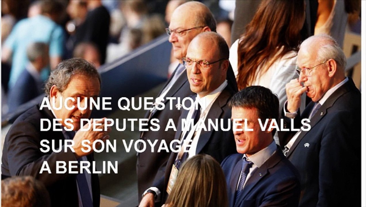 Manuel Valls justifie brièvement son voyage controversé à Berlin