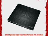 LG Electronics 8X USB 2.0 Ultra Slim Portable DVD /-RW External Drive with M-DISC Support Retail