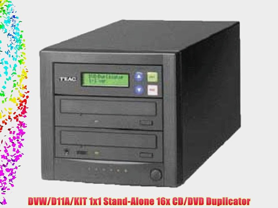 DVW/D11A/KIT 1x1 Stand-Alone 16x CD/DVD Duplicator