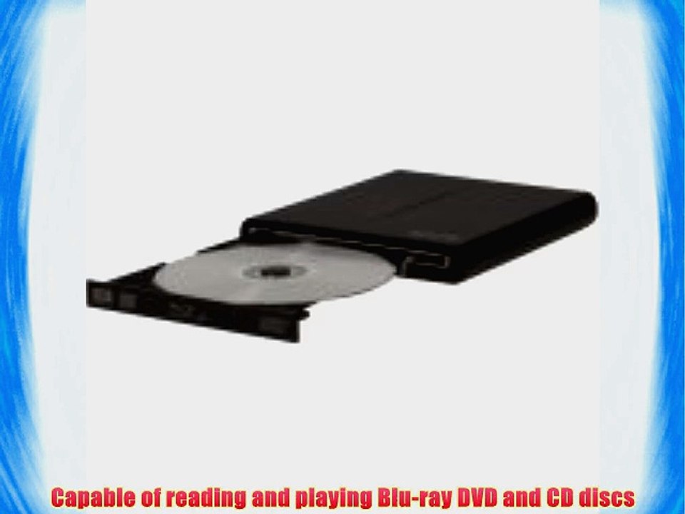 Memorex 98861 Blu-ray Writer Multi-Format 6X - External Slim