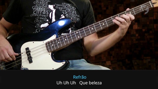 Tim Maia - Imunização Racional (Que Beleza) (como tocar - aula de contra-baixo)