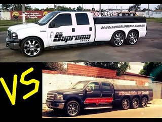 F250 SUPREMA TRUCK vs F250 NEGONA TREMINHÃO