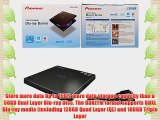 Pioneer 6X Slim Portable USB 3.0 BD/DVD/CD Burner Support BDXL External Blu-Ray Writer in Retail
