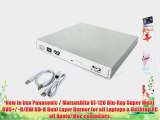 Blu-Ray Player Laptop External USB DVD RW Burner Drive