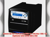 Pioneer BD-PIO-1-BK Black 8x SATA 1 to 1 Blu-Ray / DVD / CD Duplicator with 500GB HDD