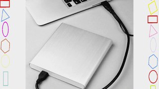 Premium Slot Aluminum External USB Blu-Ray Writer Super Drive for Apple--MacBook Air Pro iMac