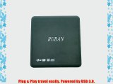 RUBAN 24x Slim USB 3.0 External Cd DVD Rw - ? Cdrw Dvdrw Combo Burner Writer Drive for All