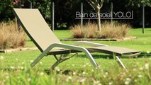 YOLO, Bain de soleil en aluminium  - Les Jardins© Mobilier d'extérieur et décoration design