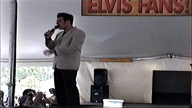 Franz Goovaerts sings 'Spanish Eyes' Elvis Week 2006