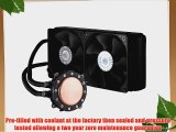 Cooler Master Seidon 240M - PC CPU Liquid Water Cooling System All-In-One Kit with 240mm Radiator