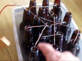 Demonstrating my small DIY homemade Tesla coil