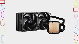 Cooler Master Nepton 240M CPU Water Cooling System All-In-One Kit with 240mm Radiator and 2