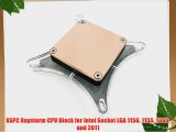 XSPC Raystorm CPU Block for Intel Socket LGA 1156 1155 1366 and 2011