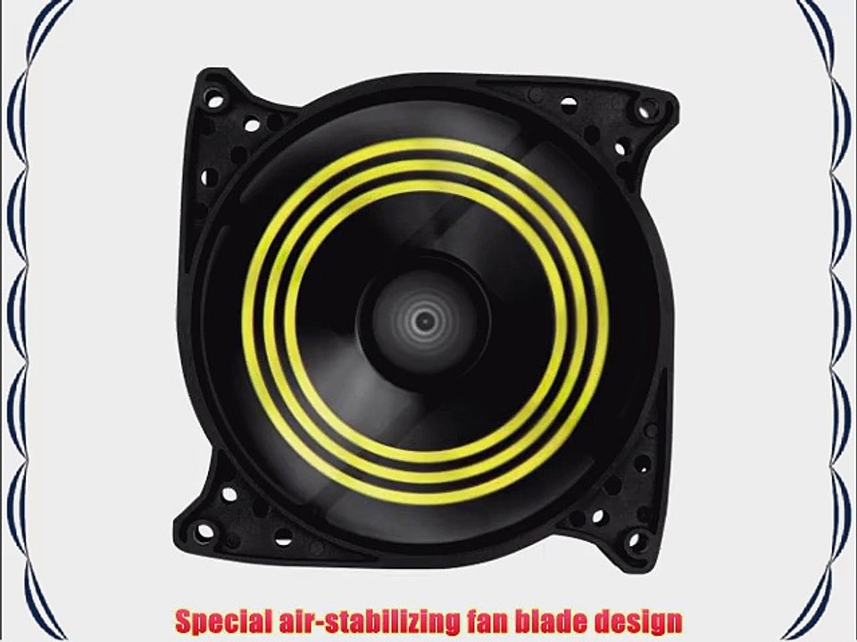 Sharkoon Shark Blades 120mm PC Fan (000SKBY)