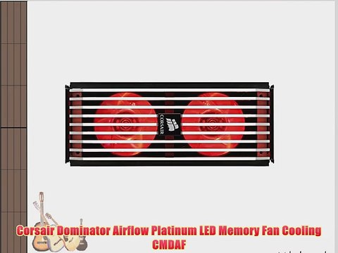 Corsair Dominator Airflow Platinum LED Memory Fan Cooling CMDAF