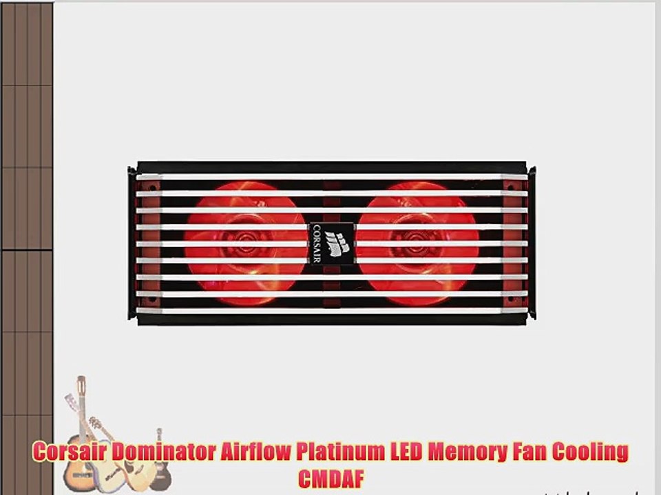Corsair Dominator Airflow Platinum LED Memory Fan Cooling CMDAF