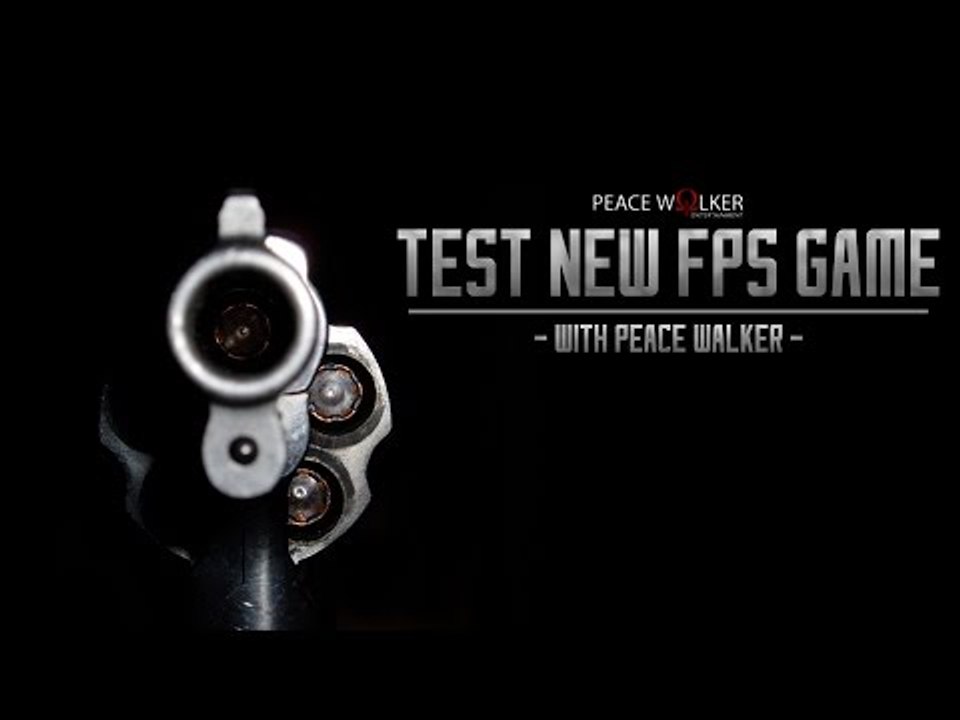 Test new FPS GGO game with Peace Walker