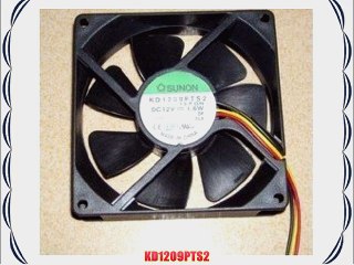 SUNON 9225 KD1209PTS2 12V 1.6W 3Wire Cooling Fan