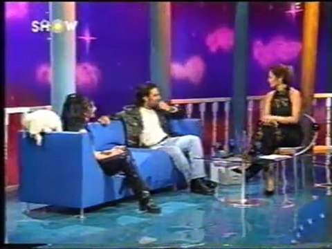 Ozlem Tekin & Tarkan @ Hulya Avsar Show