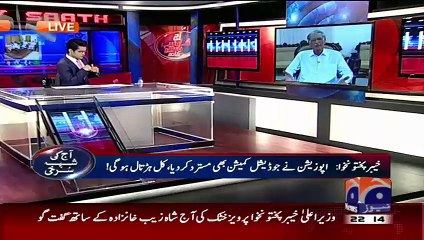Aaj Shahzeb Khanzada Kay Sath (09-06-2015)