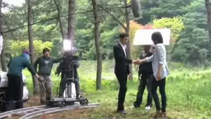 Moon Geun young and Chun Jung Myung BTS KISS